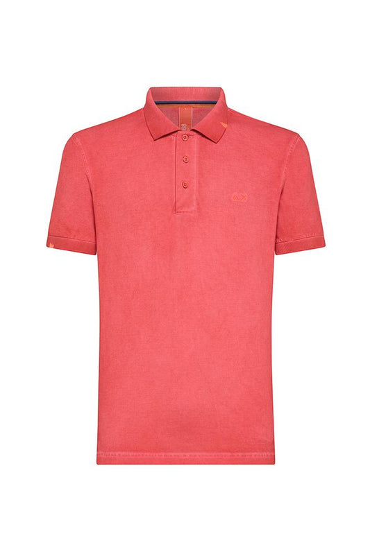 MAGLIA POLO UOMO  ROSSO A34143 92LAMPONE SUN 68 