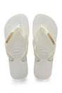 SCARPE DONNA  BIANCO TOPLOGOMETALLIC BIANCO HAVAIANAS 