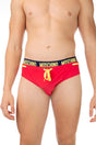 SLIP Uomo MOSCHINO    Corallo
