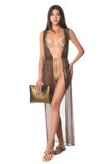 KAFTANO DONNA  ORO AQ85425 ORO Acquadicocco 