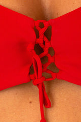 BIKINI FERRETTO DONNA  ROSSO UO01 UO12 00010 VERDISSIMA 