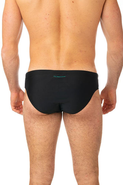 SLIP UOMO  NERO 182104 199NERO US POLO 