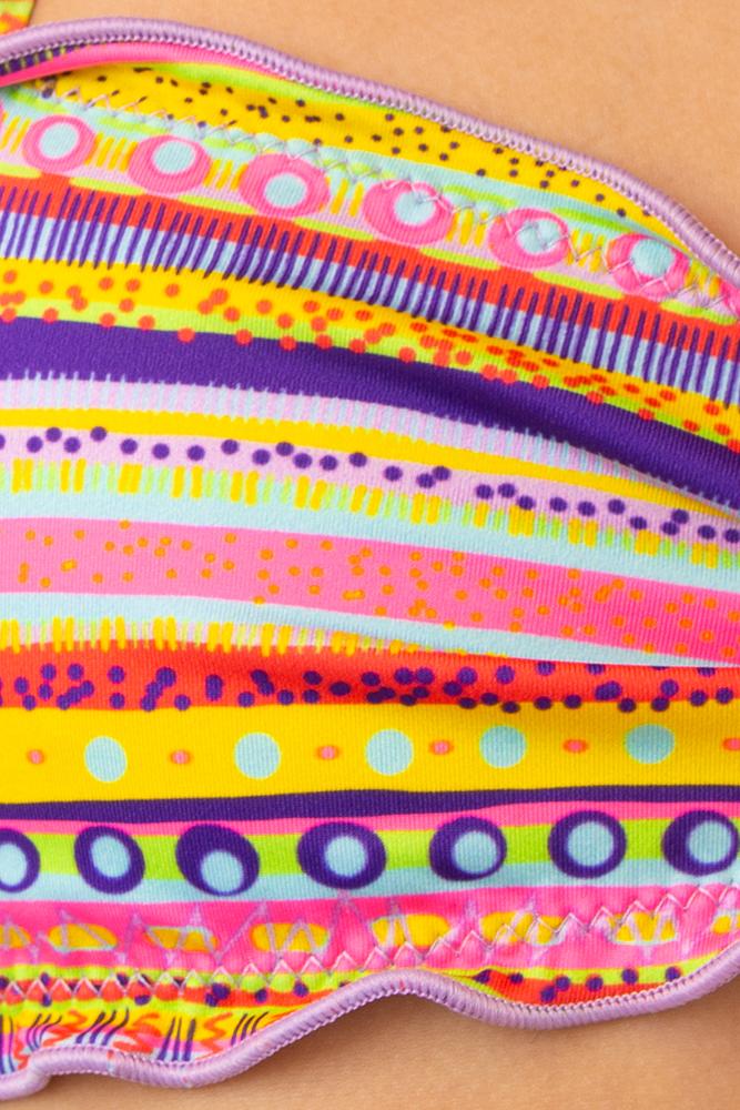 BIKINI FASCIA BAMBINA  FUCSIA
