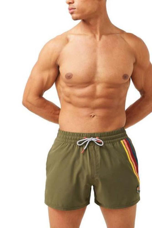 BOXER Uomo HAVAIANAS con elastico  CORTO Verde