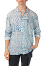 MAGLIA Uomo TOOCO CAMICIA   Bianco/azzurro