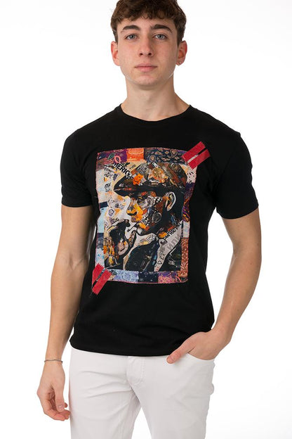 MAGLIA Uomo BOB T-SHIRT   Nero