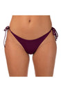 MIX SLIP Donna BE BEACH   slip con fiocchi Prugna