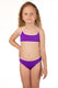 BIKINI BAMBINA BE BEACH    Viola/panna