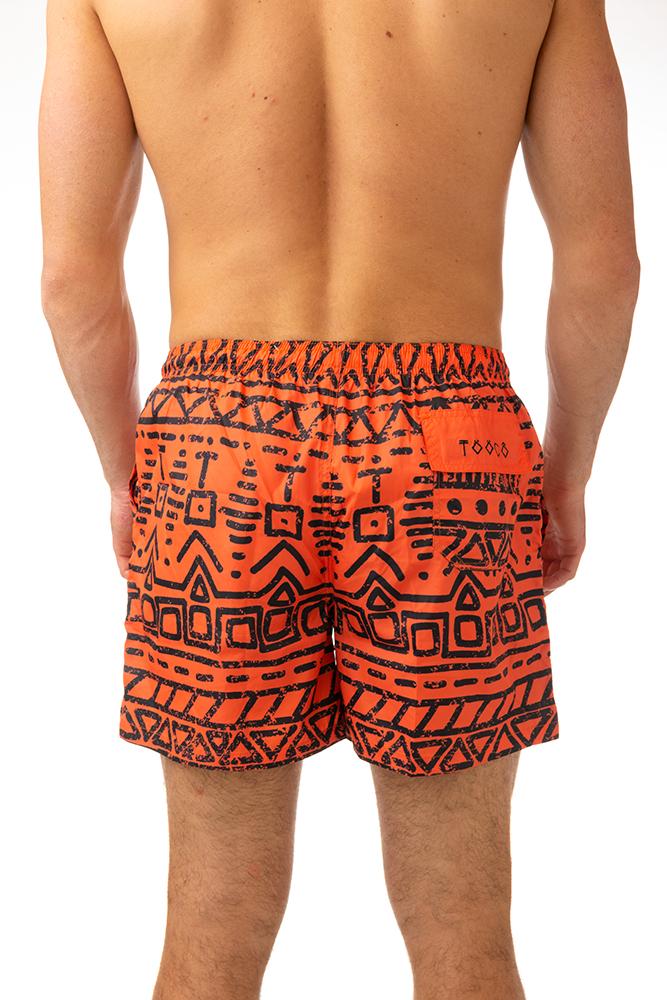 BOXER MOLLA UOMO  ARANCIO CLASSIC GUINEAORANGE TOOCO 