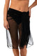 PAREO Donna BE BEACH   LUNGO Nero