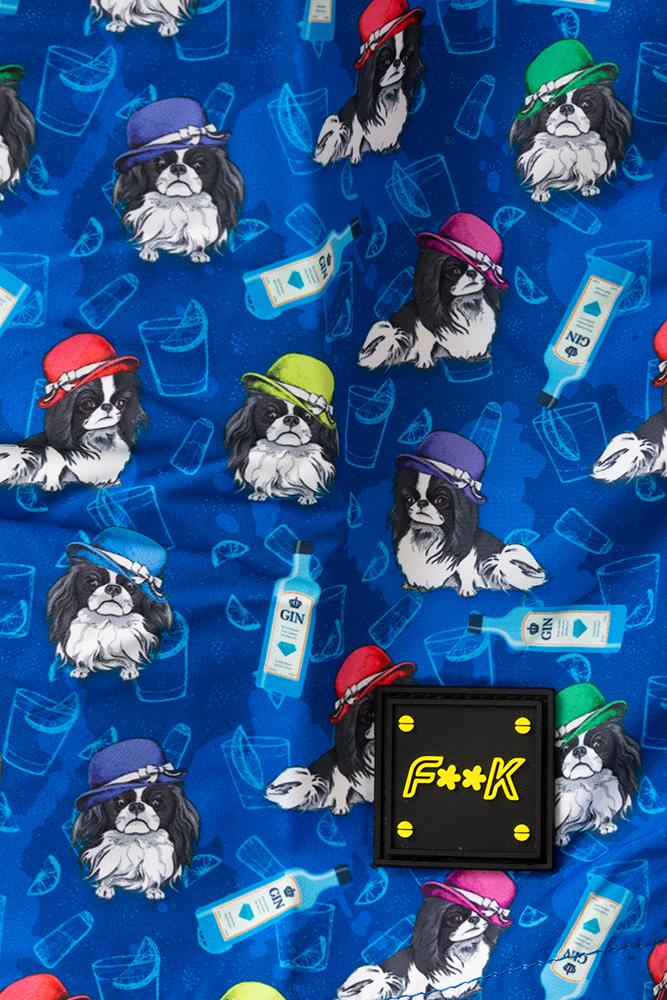 BOXER MOLLA UOMO  BLU FK24-2060 X17 FXXK 