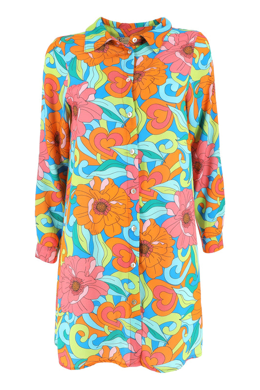 ABITO Donna KARAKORUM   CORTO Turchese