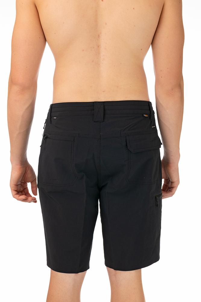BOXER Uomo RIP CURL senza elastico  LUNGO Nero