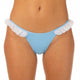 MIX SLIP Donna BE BEACH   slip brasiliana Celeste
