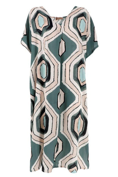 ABITO Donna KARAKORUM   LUNGO Verde