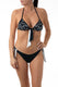 BIKINI Donna LIU JO TRIANGOLO  slip con fiocchi Nero