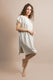 KAFTANO Donna BE BEACH   CORTO Avorio lurex