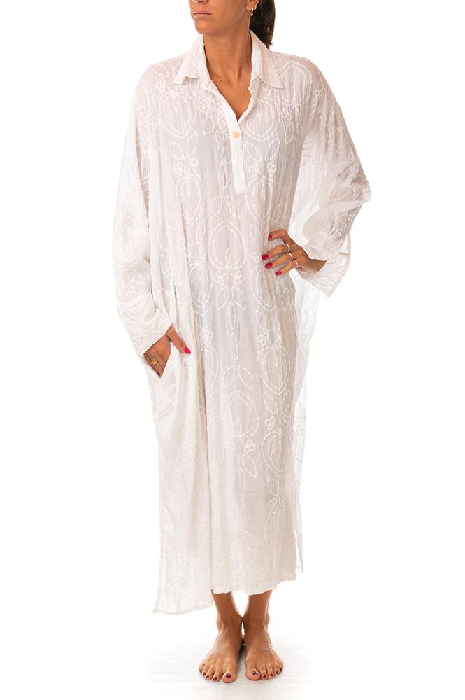 ABITO DONNA  BIANCO 5196 BIANCO Ghungroo 