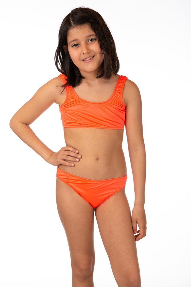 BIKINI BAMBINA  ARANCIO MJ23-0100 AR ME FUI 