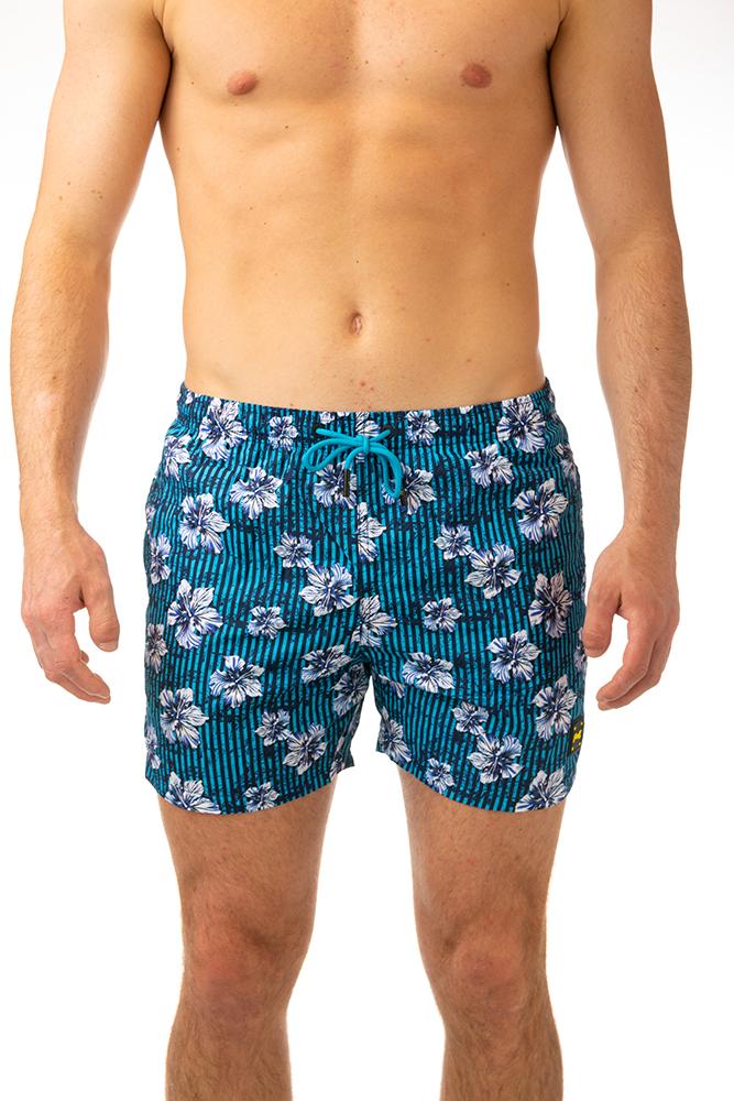 BOXER MOLLA UOMO  AZZURRO