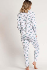 PIGIAMA AUTUNNO/INVERNO DONNA  BIANCO