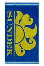 TELO MARE SPUGNA UNISEX  BLU M312 A2202 SUNDEK 