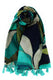 PAREO UNISEX KARAKORUM   CORTO Verde fantasia