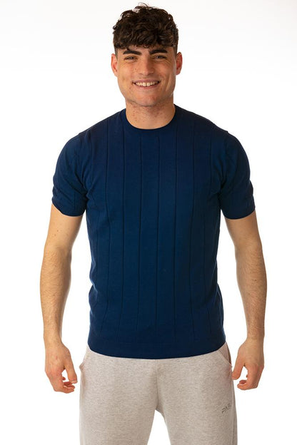 MAGLIA T-SHIRT UOMO  BLU 18105 80 FERRANTE 