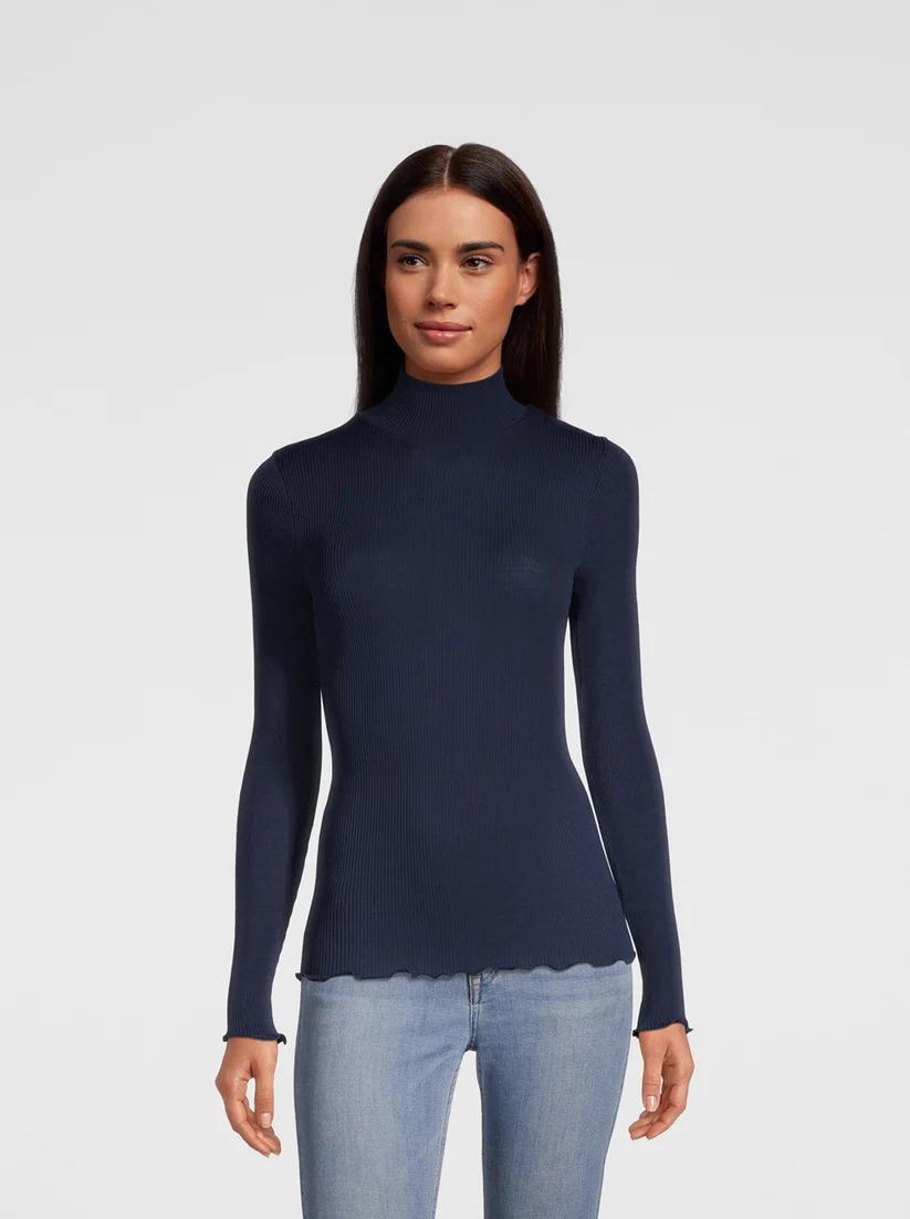 MAGLIA DONNA  BLU