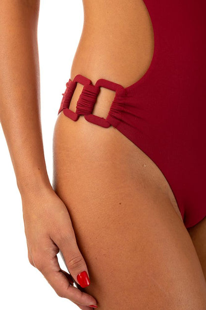 INTERO Donna OLIVIA MODA  slip brasiliana Mattone