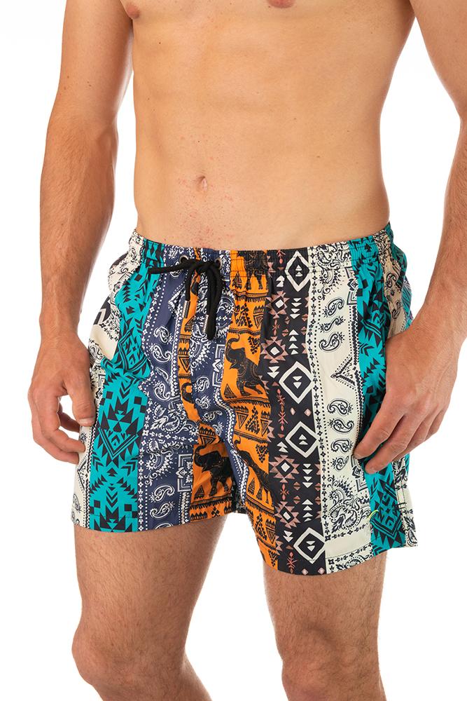 BOXER MOLLA UOMO  ARANCIO MCLB STRIPESMULTI TOOCO 