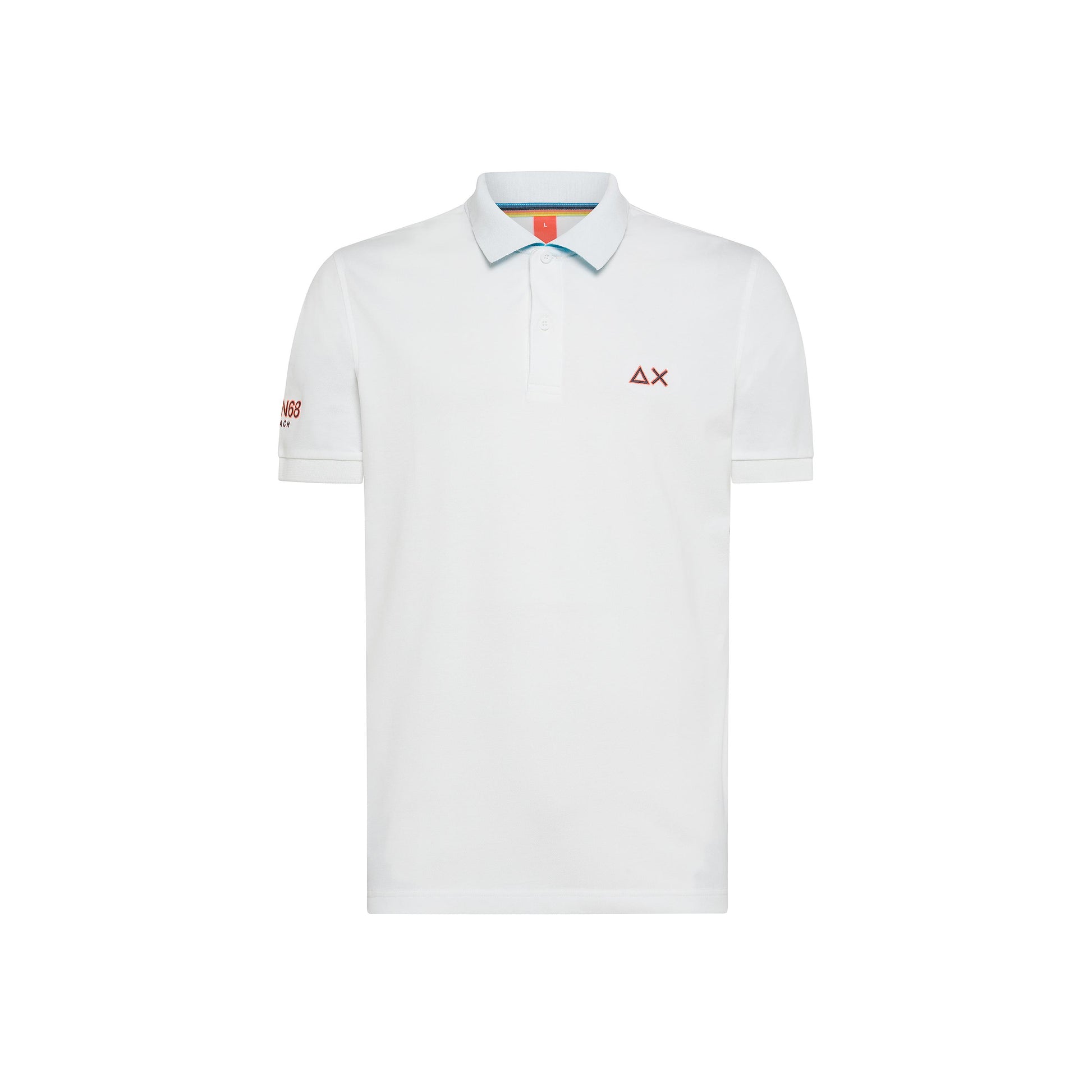 MAGLIA POLO UOMO  BIANCO CA34140 01BIANCO SUN 68 
