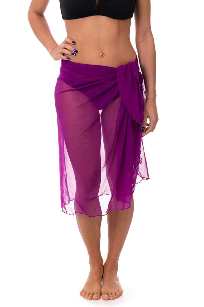 PAREO DONNA  VIOLA TULLYBIG 3585 VIOLETTO BE BEACH 