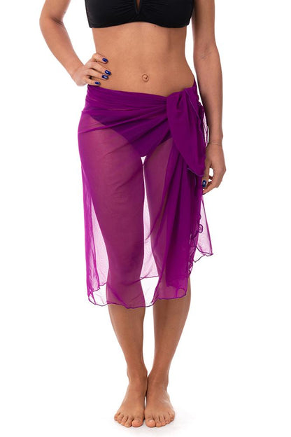 PAREO DONNA  VIOLA TULLYBIG 3585 VIOLETTO BE BEACH 