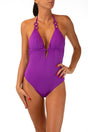 INTERO  IMBOTTITO DONNA  VIOLA 24I 263 A VIOLA MARETTE 