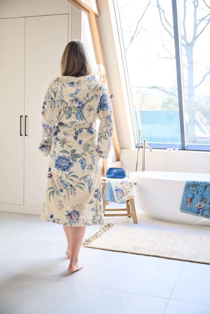 ACCAPPATOIO DONNA  AVORIO PIP3227013 WHITE BLU PIP STUDIO 