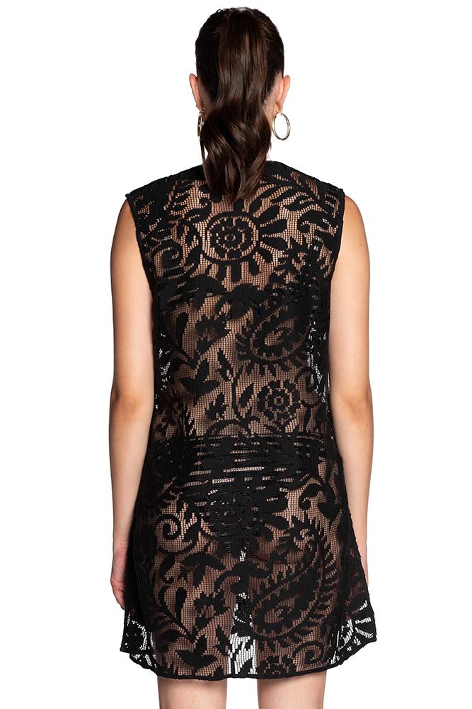 ABITO DONNA  NERO PF162A 034 PIN UP 
