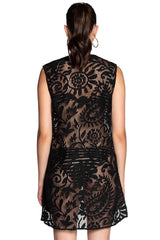 ABITO DONNA  NERO PF162A 034 PIN UP 