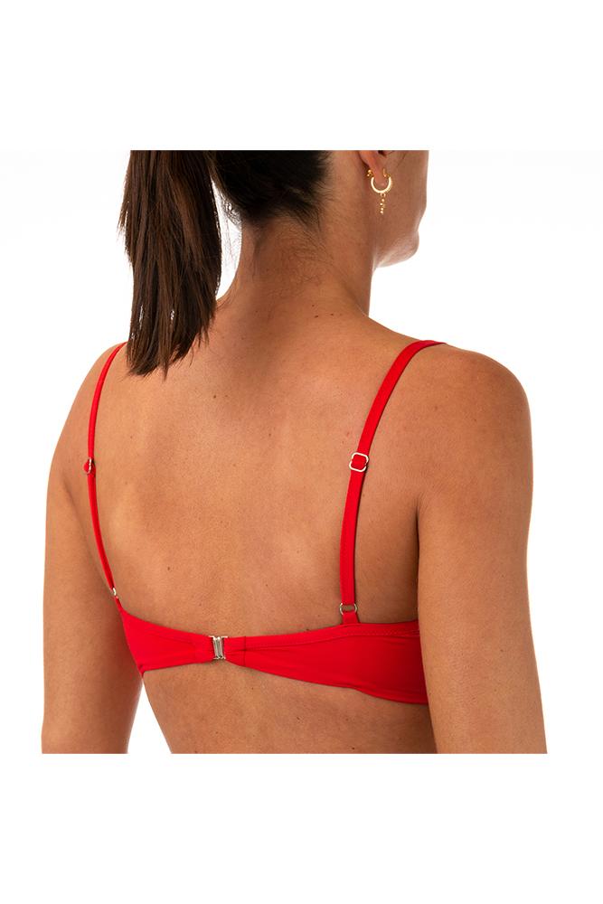 MIX REGGISENO BRASSIERE DONNA  ROSSO LICIATU ROSSO BE BEACH 