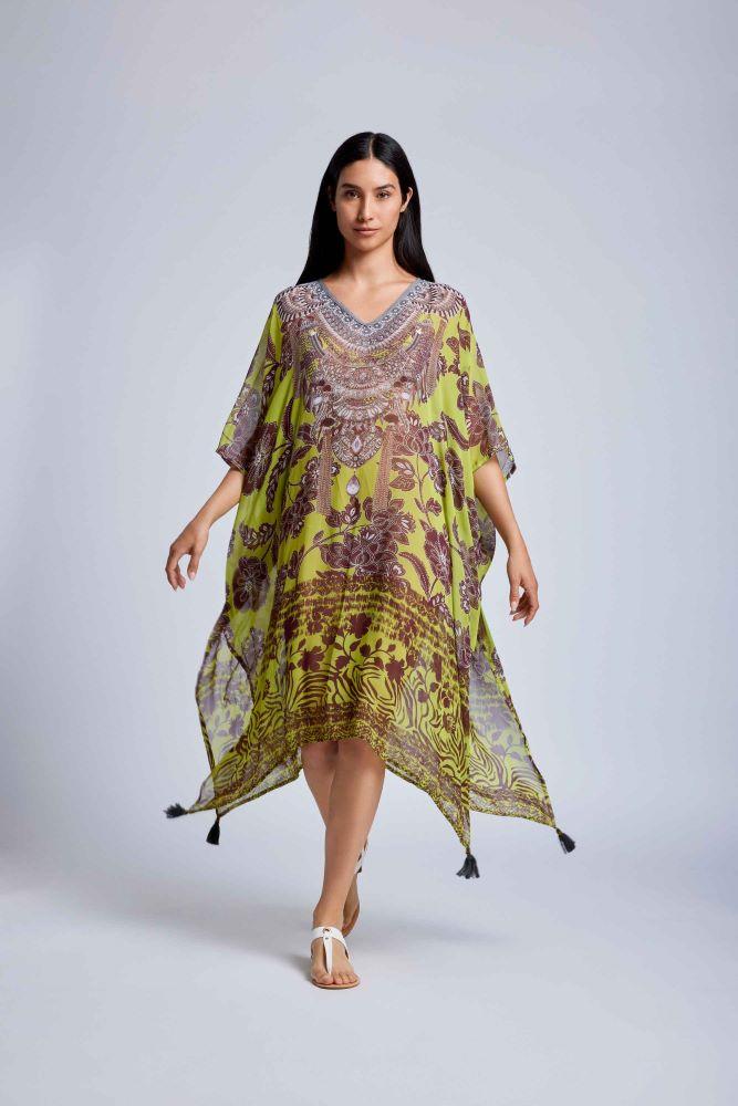 KAFTANO DONNA  VERDE