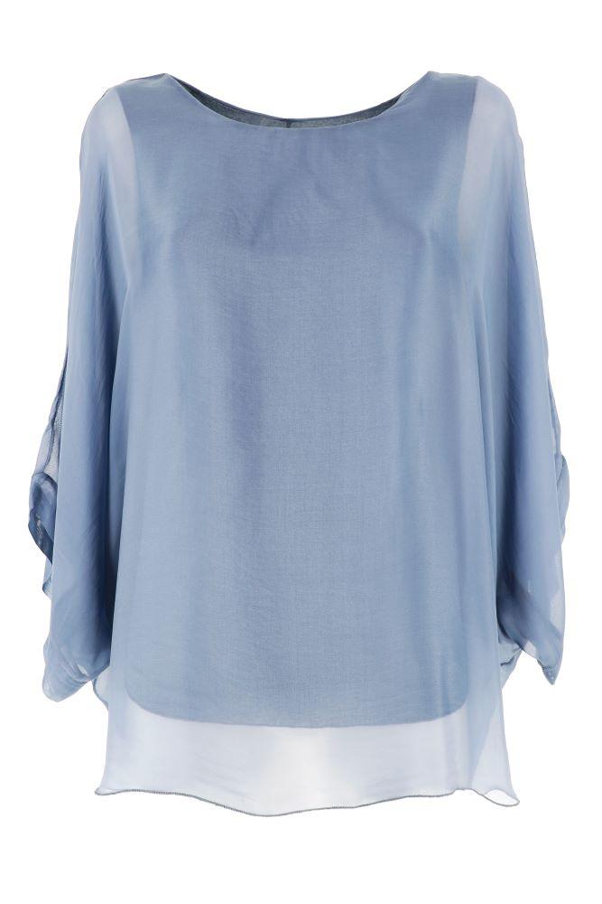MAGLIA DONNA  AZZURRO