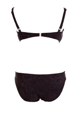 BIKINI FERRETTO DONNA  NERO B131 NERO BERNE' MABEL 