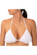 MIX REGGISENO Donna BE BEACH TRIANGOLO   Bianco