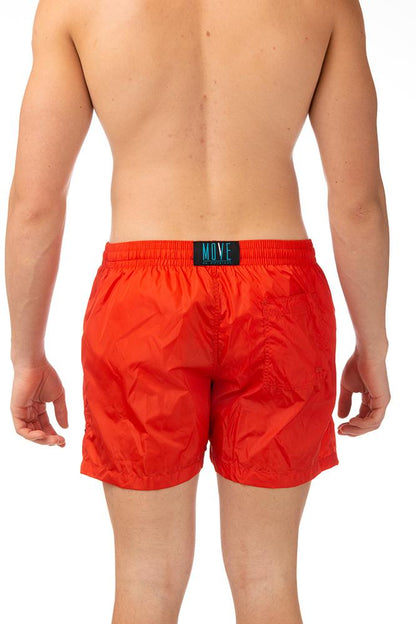 BOXER Uomo MOVE con elastico  CORTO Arancio