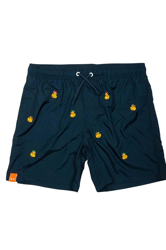 BOXER BAMBINO  BLU NAVY CPH34329 07 SUN 68 