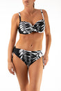 BIKINI COPPA C NERO/BIANCO 120.26/1 BIANCONERO ROIDAL 