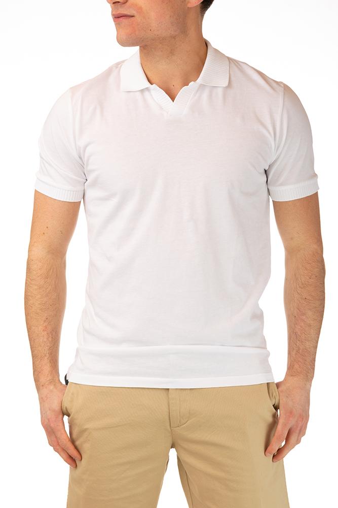 MAGLIA POLO UOMO  PANNA