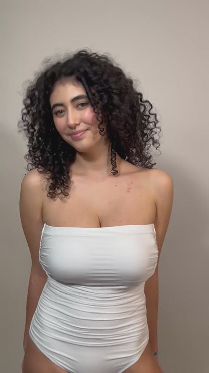 INTERO Donna ROIDAL a Fascia  slip coprente Bianco