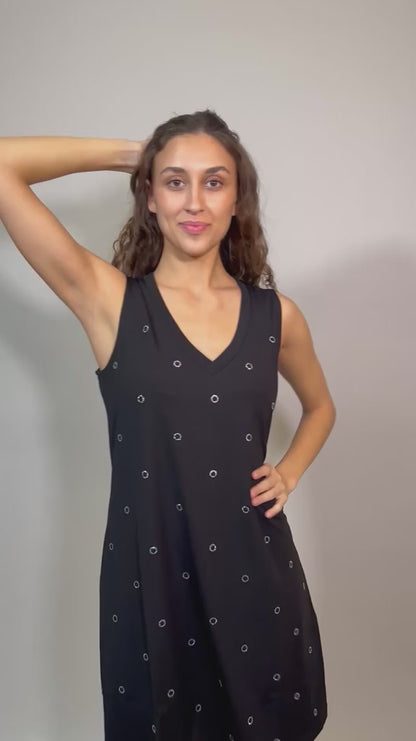 ABITO Donna VERDISSIMA   CORTO Nero