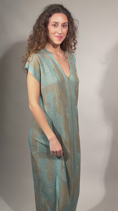 ABITO Donna AGGEL   LUNGO Acqua